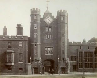 Extérieur du Palais St James, Londres, 1887