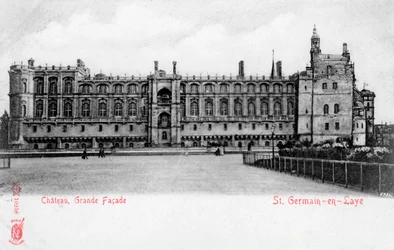Façade du Château de Saint-Germain-en-Laye, France