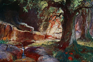 Fafner dans sa caverne, 1906