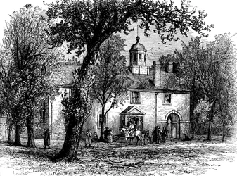 Palais de justice de Fairfax, Virginie, vers 1880