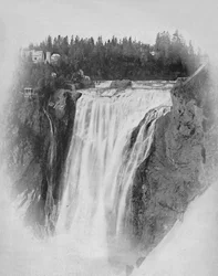 Chutes de Montmorency, Québec, c1897