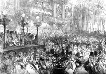 Bal costumé à la nouvelle Grand Opéra, Paris, au profit des pauvres, 1875