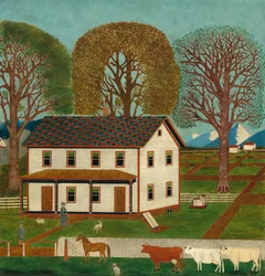 Ferme dans la vallée de Mahantango