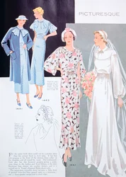 Illustration de mode, 1935