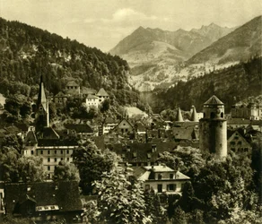 Feldkirch, Vorarlberg, Autriche, vers 1935