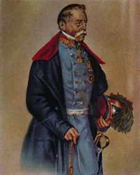 Feldmarschall Graf Radetzky 1766-1858 - Peinture de Kriehuber, 1934