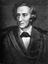 Felix Mendelssohn, 1809-1847, compositeur allemand, 1909