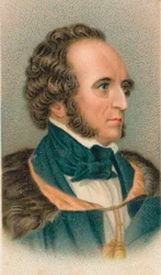 Felix Mendelssohn, compositeur, pianiste, organiste et chef d