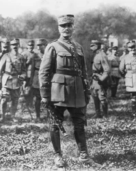 Ferdinand Foch, général français et commandant suprême allié pendant la Première Guerre mondiale, 1918