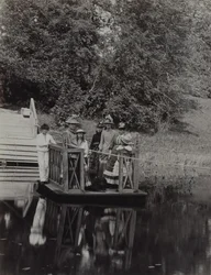 Ferry à la datcha de Pyotr Durnovo à Saint-Pétersbourg, années 1880
