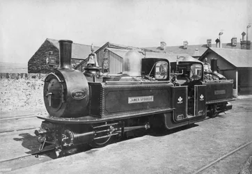 Locomotive à vapeur Ffestiniog Railway No 8 James Spooner, 1872