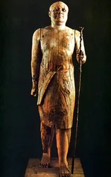 Statue figurine, Égypte, 5e dynastie