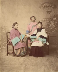 Filles de Lanxchow, années 1870