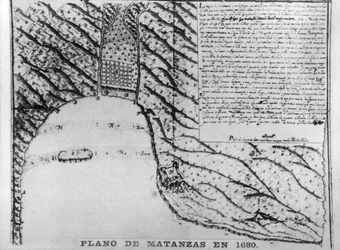 Premiers dessins de Matanzas, 1680, années 1920
