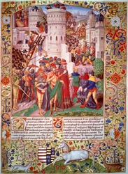 Flavius Josèphe devant Titus, au siège de Jérusalem, 70