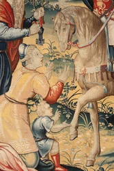 Tapisserie flamande. Série L