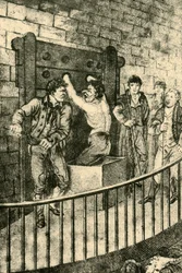 Flagellation à Old Bailey, 1809
