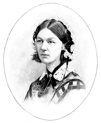 Florence Nightingale 1820-1910, infirmière britannique
