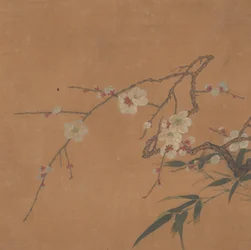 Prunier en Fleurs et Bambou, 17ème siècle