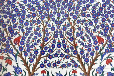 Fleurs. Un des 80 panneaux d