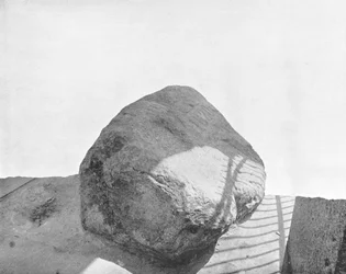 Rocher des Pères Fondateurs, Plymouth, Massachusetts, USA, vers 1900