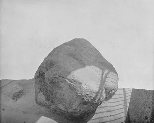 Rocher des Pères Fondateurs, Plymouth, Massachusetts, vers 1897