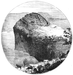 Fort Pearson, sur la rivière Tugela inférieure