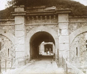 Fort de Brimont, Reims, nord de la France, vers 1914-1918