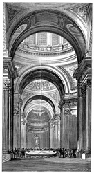 Pendule de Foucault au Panthéon, Paris, 1851, 1900