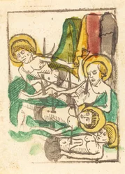 Quatre martyrs - Saint Acacius, vers 1480