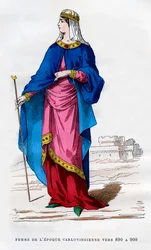Femme franque de l