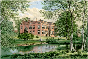 Franks Hall, Kent, maison de la famille Power, vers 1880