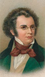 Franz Peter Schubert 1797-1828, compositeur autrichien, 1911