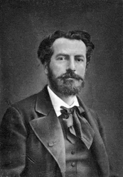 Frédéric Bartholdi, sculpteur français, 1880