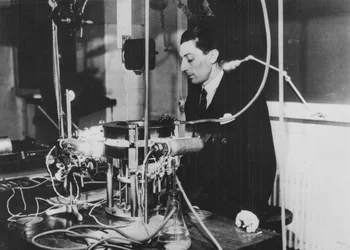 Frédéric Joliot, physicien français, vers 1930