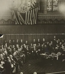 Liberté de la ville de Londres conférée à Theodore Roosevelt au Guildhall, Londres