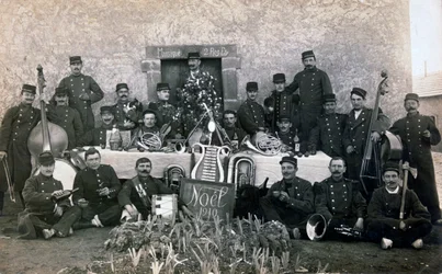 Noël de la Légion étrangère française, Algérie, 1910