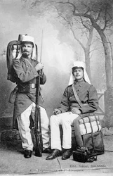 Légionnaires de la Légion étrangère française, Sidi Bel Abbès, Algérie, 1915