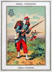 Légionnaire de la Légion étrangère française, vers 1900
