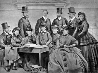 Famille impériale française, 1866