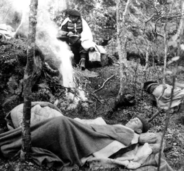 Campement du Maquis français, France, 1940-1944