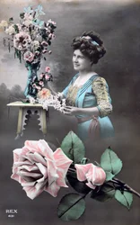 Carte Postale Française, vers 1900