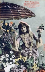 Carte postale française, vers 1900
