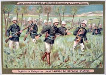 Troupes de reconnaissance françaises, expédition de Madagascar