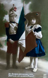 Carte postale française de la Première Guerre mondiale, 1914-1918