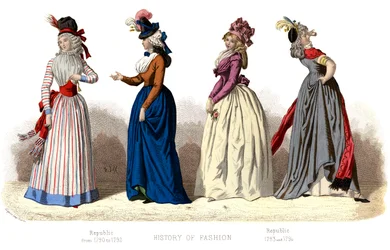 Costume français : République, 1882
