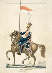 Lancier français de la Garde impériale, guerres napoléoniennes