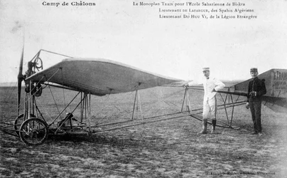 Monoplan français, Biskra, Algérie, vers 1911