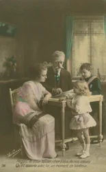 Carte postale française