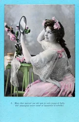 Carte postale française, vers 1900